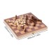 Jeu d’échecs pliable de 28,7 cm x 28,7 cm