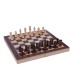 Échecs magnétiques pliable en bois 40 cm