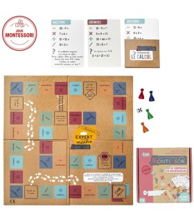 MONTESSORI - jeu de l oie des mathematiques