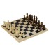 Jeu d'échecs pliable 26 x 26 x 1,5 cm