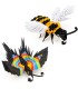 ORIGAMI 3D - Abeille et Papillon