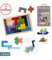 MONTESSORI - PUZZLE EN BOIS MULTI FORME